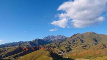 The Qilian Mountain Scenic Area Mount Drow in Qinghai China. photo