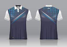 jersey design for sports and fitness, print ready design on fabric vector
