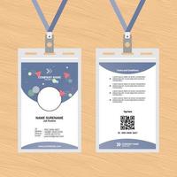 ID Card Template Design 10 vector