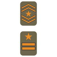 Military icon Vector Illustration design Logo template