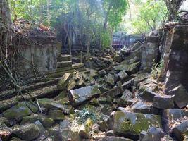 Beng Mealea ancient temple ruines in Sieam Ream, Cambodia photo