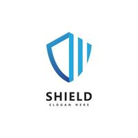 Shield logo icon design template vector