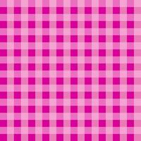 Pink Gingham Tablecloth Pattern vector