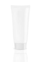 White cream tube vector illustration