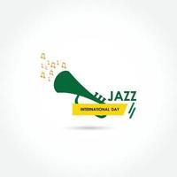 cartel de vector para el festival de jazz con instrumentos musicales. perfecto para eventos musicales