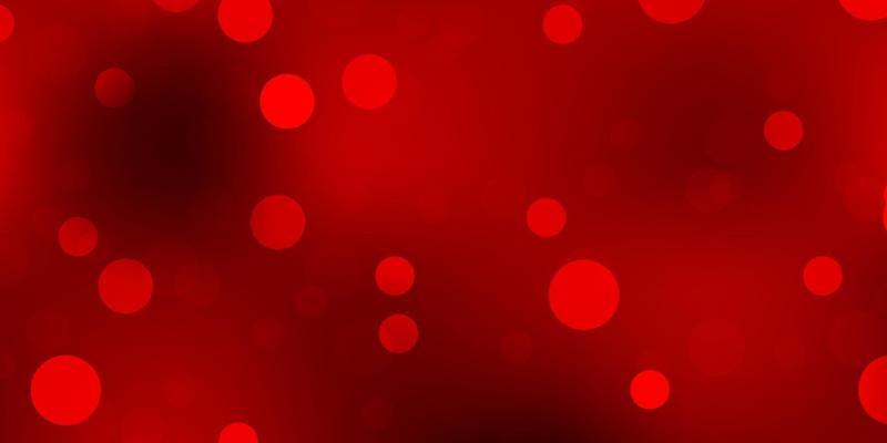 Dark orange vector backdrop with chaotic shapes.
