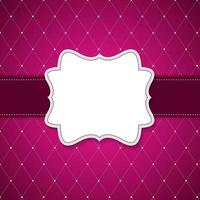 Vintage background with frame vector illustration