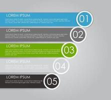 Infographic Templates for Business Vector Illustration.