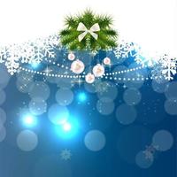 Abstract Beauty Christmas and New Year Background. Vector Illustration