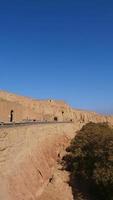 Bezeklik Thousand Buddha Caves in Turpan Xinjiang Province China. photo