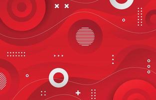 Red Abstract Background vector