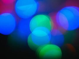 abstract bokeh light for christmas night light holiday for background