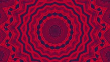 Red abstract pattern background. 4K geometric energy fractal texture. video