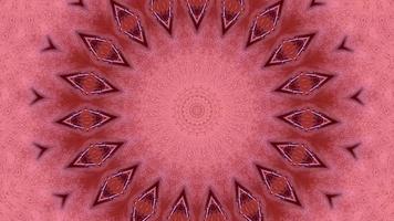 Red abstract pattern background. 4K geometric energy fractal texture. video