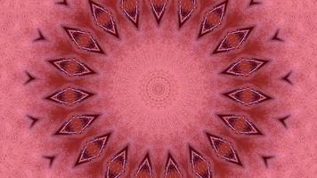 Red abstract pattern background. 4K geometric energy fractal texture. video