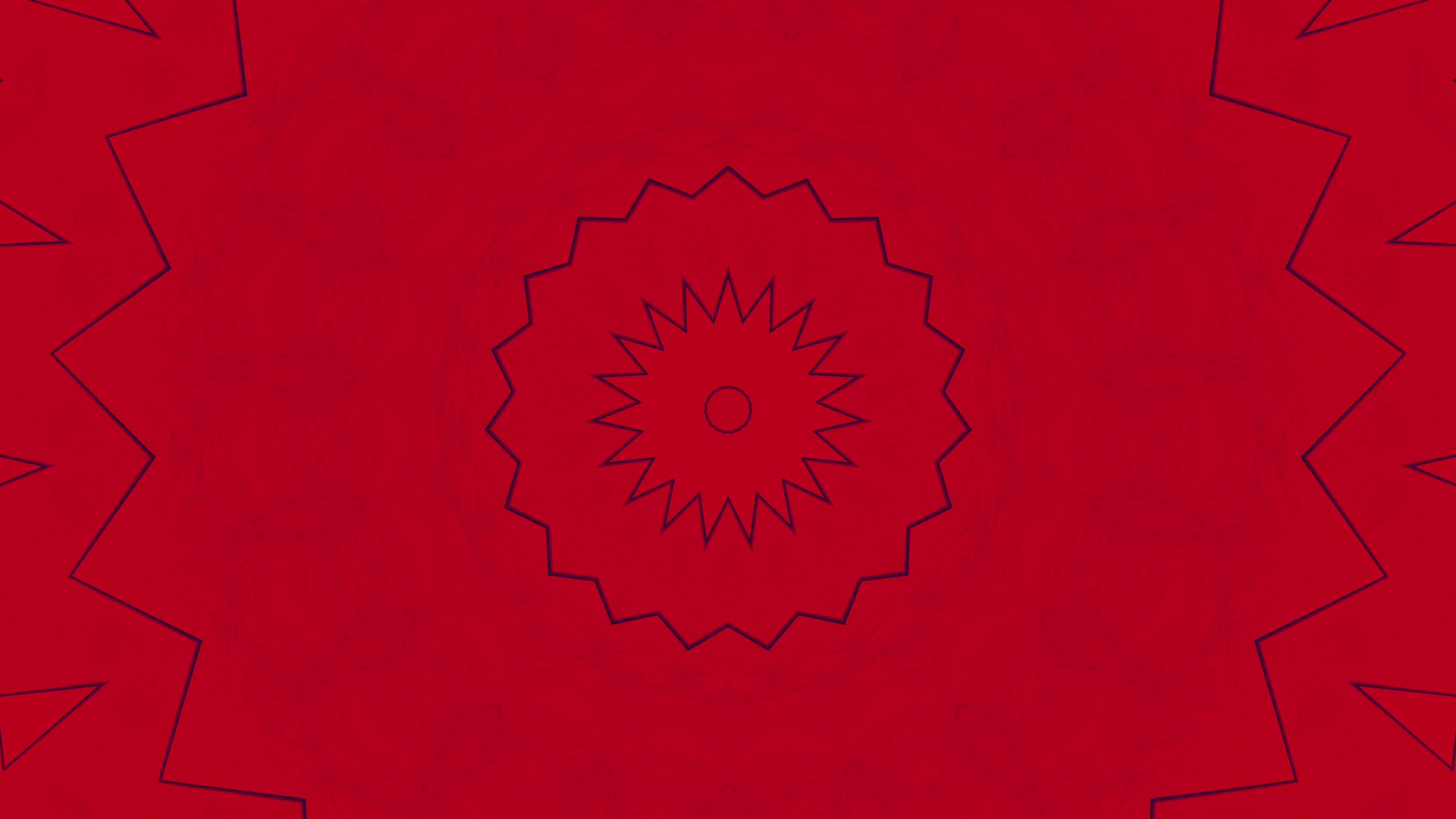 Red abstract pattern background. 4K geometric energy fractal texture