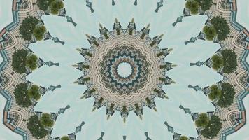 Hypnotic spiral background loop. Abstract pattern. video