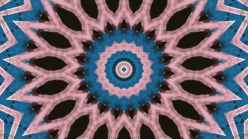 abstrait circulaire. texture kaléidoscope, effet symétrique.