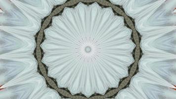 Circular abstract background. Kaleidoscope texture, symmetric effect. video