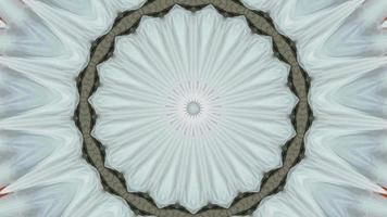 Circular abstract background. Kaleidoscope texture, symmetric effect. video