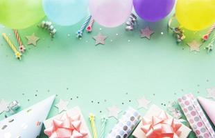 Happy birthday and party background photo