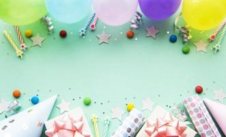 Happy birthday and party background photo