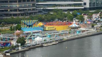 time-lapse van singapore stad video