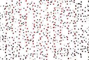 Light Red vector background with triangles, circles, cubes.