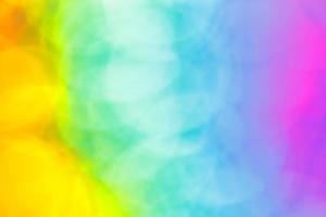 Abstract blurred multicolored background with overflows photo