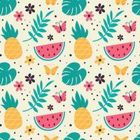Colorful summer background vector