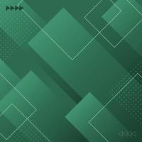 Abstract Rectangle Green Bakcground vector