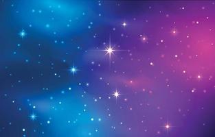 Milky Way Galaxy Background vector