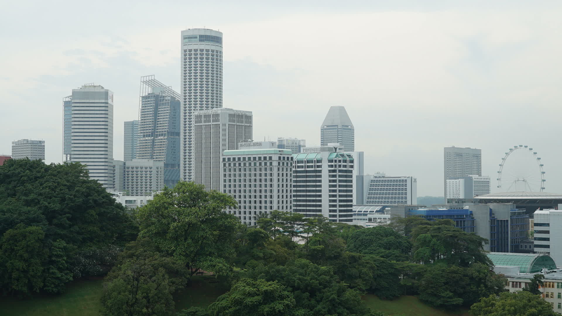 Cities in the distance