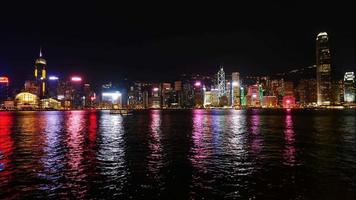 hermoso edificio y arquitectura alrededor del horizonte de la ciudad de hong kong video