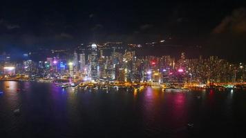 wunderschönes Gebäude und Architektur rund um die Skyline von Hongkong video