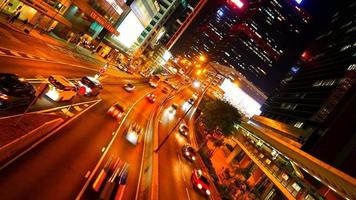 prachtig gebouw en architectuur rond de skyline van Hong Kong? video