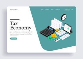 Flat 3d isometric design concepts for business and finance concepts vector