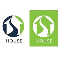 House logo and symbol vector image