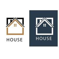 House logo and symbol vector image