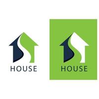 House logo and symbol vector image