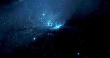 Big Bang. Huge explosion in space video
