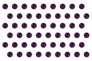 Polka dots seamless pattern with purple colour vector