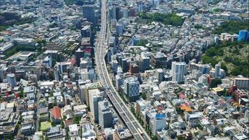 Beautiful architecture building in Tokyo city Japan video