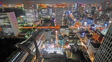 hermoso edificio de arquitectura en la ciudad de tokio, japón video