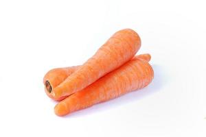 Carrot isolated on white background photo