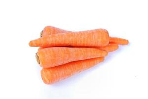 Carrot isolated on white background photo