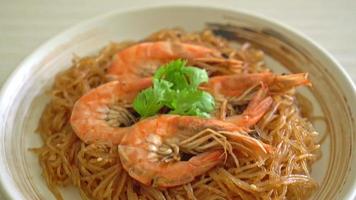 baked shrimps with glass noodles video