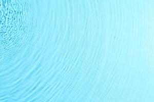 Texture of splashing clean water on blue background photo