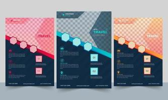 Tour travel sale flyer template Design vector