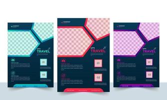 Tour travel sale flyer template Design vector